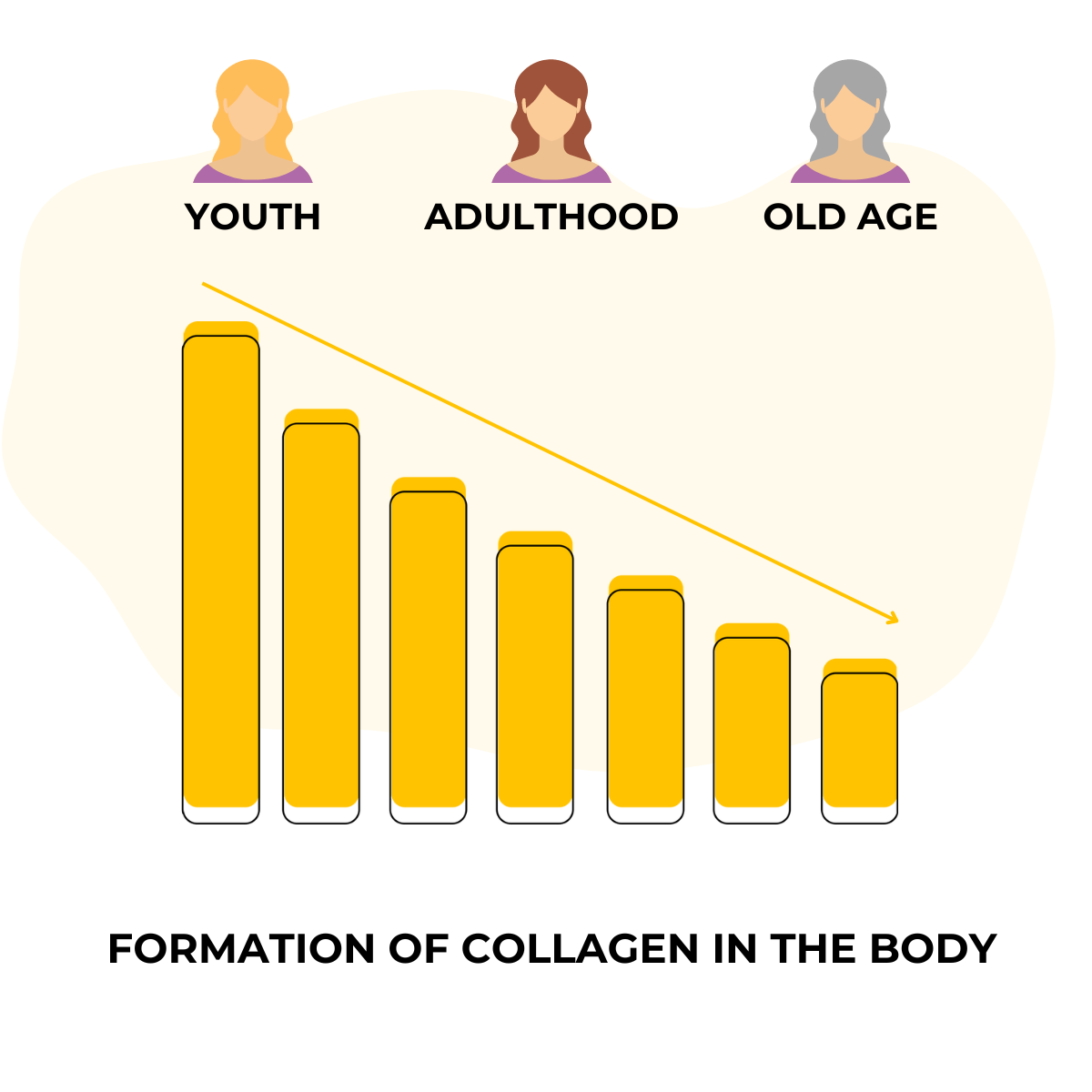Collagen Powder Blend + Hyaluronic acid