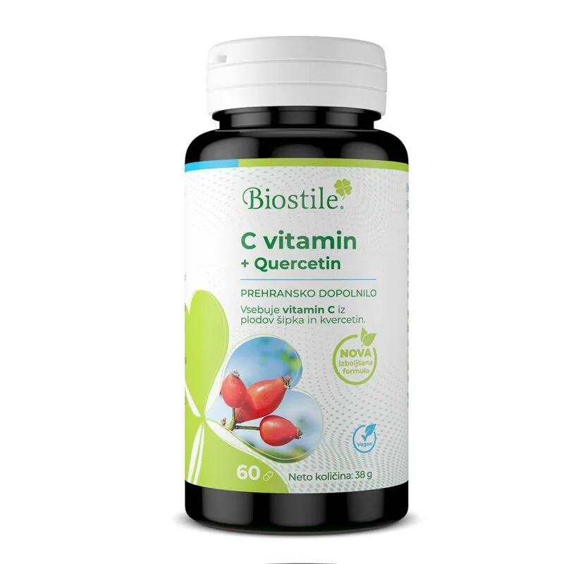 C Vitamin + Quercetin, 60 capsules